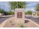 The Knolls community entrance sign at 4718 E Thunderheart Trl # 103, Gilbert, AZ 85297