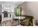 Modern white kitchen with stainless steel appliances at 7970 E Camelback Rd # 101, Scottsdale, AZ 85251