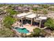 An immaculate home boasting a private pool and patio area, perfect for outdoor enjoyment at 8300 E Dixileta Dr # 281, Scottsdale, AZ 85266