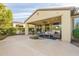 Spacious covered patio perfect for relaxing and entertaining at 1342 E Verde Blvd, Queen Creek, AZ 85140