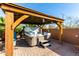 Covered hot tub with gazebo on patio at 18865 W Mescal St, Surprise, AZ 85388