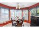 Kitchen nook with bay window offers a delightful breakfast spot at 24444 N 40Th Ln, Glendale, AZ 85310