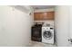 Convenient laundry room with washer and dryer hookups at 24444 N 40Th Ln, Glendale, AZ 85310