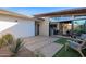 View of patio with artificial turf and access to the house at 4216 N 38Th St # C, Phoenix, AZ 85018