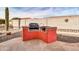 Built-in BBQ station with stone countertops at 7960 E Madero Ave, Mesa, AZ 85209