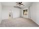 Light-filled bedroom with access to a bathroom at 9377 E Corrine Dr, Scottsdale, AZ 85260