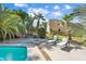 Enjoy this beautiful pool with a spacious patio and comfortable lounge chairs at 9377 E Corrine Dr, Scottsdale, AZ 85260