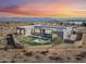 Luxury home with pool and desert landscape; expansive mountain views at 12808 E Harper Dr, Scottsdale, AZ 85255