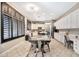 Modern kitchen with white cabinets and island at 2415 W Weatherby Way, Chandler, AZ 85286