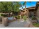 Charming front entrance featuring a well-manicured lawn and inviting walkway at 3799 N 154Th Dr, Goodyear, AZ 85395