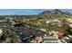 Aerial view of property, showing surrounding area and mountains at 7343 E Marlette Ave, Scottsdale, AZ 85250