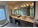 Double vanity bathroom with ample counter space and modern fixtures at 7343 E Marlette Ave, Scottsdale, AZ 85250