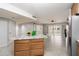 Kitchen island with granite countertop at 7940 E Camelback Rd # 404, Scottsdale, AZ 85251