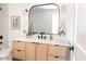 Elegant bathroom vanity with a sleek design and modern fixtures at 8437 E San Miguel Ave, Scottsdale, AZ 85250