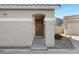 House's front door entrance with landscaping at 931 S Porter Ct, Gilbert, AZ 85296