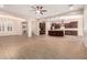 Spacious kitchen featuring an island and dark wood cabinetry at 1228 N 102Nd St, Mesa, AZ 85207