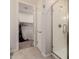 Bathroom with walk-in shower, and large closet at 19122 W Solano Dr, Litchfield Park, AZ 85340