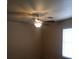 Bedroom with ceiling fan and window at 2636 S Sailors Way, Gilbert, AZ 85295