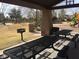 Covered picnic area with tables, grill, and benches at 2636 S Sailors Way, Gilbert, AZ 85295