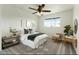 Inviting bedroom showcases modern decor, natural light, and stylish furnishings at 4306 E Frye Rd, Phoenix, AZ 85048