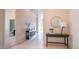 Bright entryway with console table and mirror at 8537 E Leland St, Mesa, AZ 85207