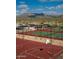 Tennis and basketball courts with scenic mountain views at 8537 E Leland St, Mesa, AZ 85207