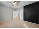 Bright bedroom with neutral walls and ceiling fan at 1021 E Mead Dr, Chandler, AZ 85249