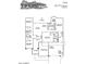 Detailed floor plan showcasing the layout of this San Franciscan style home, including living spaces and bedroom sizes at 13359 W Ballad Dr, Sun City West, AZ 85375