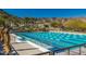 Resort-style pool with lap lanes and mountain views at 20385 W Vista Paseo Dr, Buckeye, AZ 85396