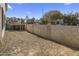 Large backyard with gravel and storage shed at 4132 E Santa Fe Ln, Gilbert, AZ 85297