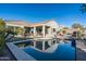 Stunning pool and spa with a large backyard at 4742 S Primrose Dr, Gold Canyon, AZ 85118