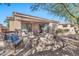 Relaxing patio with seating area, providing an outdoor oasis at 8179 E Sierra Pinta Dr, Scottsdale, AZ 85255