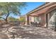 Spacious backyard patio with seating area, perfect for outdoor dining at 8179 E Sierra Pinta Dr, Scottsdale, AZ 85255