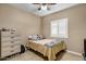 Charming bedroom with plush bedding and ample closet space at 2524 N Sunaire --, Mesa, AZ 85215