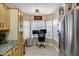 Bright kitchen with corner workstation and bay window at 2524 N Sunaire --, Mesa, AZ 85215