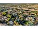 Wide aerial view of the property and surrounding area at 2549 E Cherrywood Pl, Chandler, AZ 85249