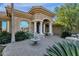 Charming courtyard with fountain and lush landscaping at 2549 E Cherrywood Pl, Chandler, AZ 85249