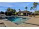 Luxury pool and spa with large patio at 2549 E Cherrywood Pl, Chandler, AZ 85249