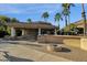 Outdoor entertaining space with pool table and fireplace at 2549 E Cherrywood Pl, Chandler, AZ 85249