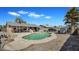 Inviting kidney shaped pool with ample space for entertaining at 5625 N 67Th Dr, Glendale, AZ 85303