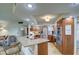 Spacious kitchen with stainless steel appliances and granite countertops at 10113 W Kingswood Cir, Sun City, AZ 85351