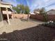 Desert landscape backyard with gravel and cactus plants at 16621 S 44Th Pl, Phoenix, AZ 85048