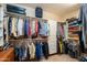 Large walk-in closet with ample shelving and hanging space at 17409 N Horseshoe Dr, Surprise, AZ 85374