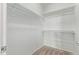 Large closet with double hanging rods and shelving at 1941 S Pierpont Dr # 2098, Mesa, AZ 85206