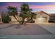 Beautiful desert landscape with a charming single story home at 21609 N 159Th Ln, Sun City West, AZ 85375