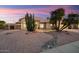 Single story home with desert landscaping and gorgeous sunset at 21609 N 159Th Ln, Sun City West, AZ 85375