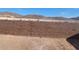 View of a block wall and the mountain landscape beyond at 33333 N 132Nd Dr, Peoria, AZ 85383