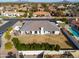 Aerial view of single-story home with pool and large backyard at 4053 E Glencove St, Mesa, AZ 85205