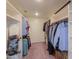 Large walk-in closet with ample hanging space at 4053 E Glencove St, Mesa, AZ 85205