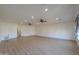 Spacious living area with hardwood floors and recessed lighting at 4053 E Glencove St, Mesa, AZ 85205